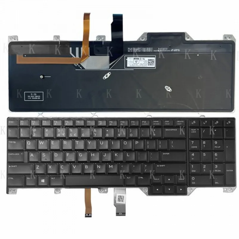 

C для DELL Alienware 17 R4 R5 M17 R4 US 0N7KJD 0ND5TJ Подсветка клавиатуры новая