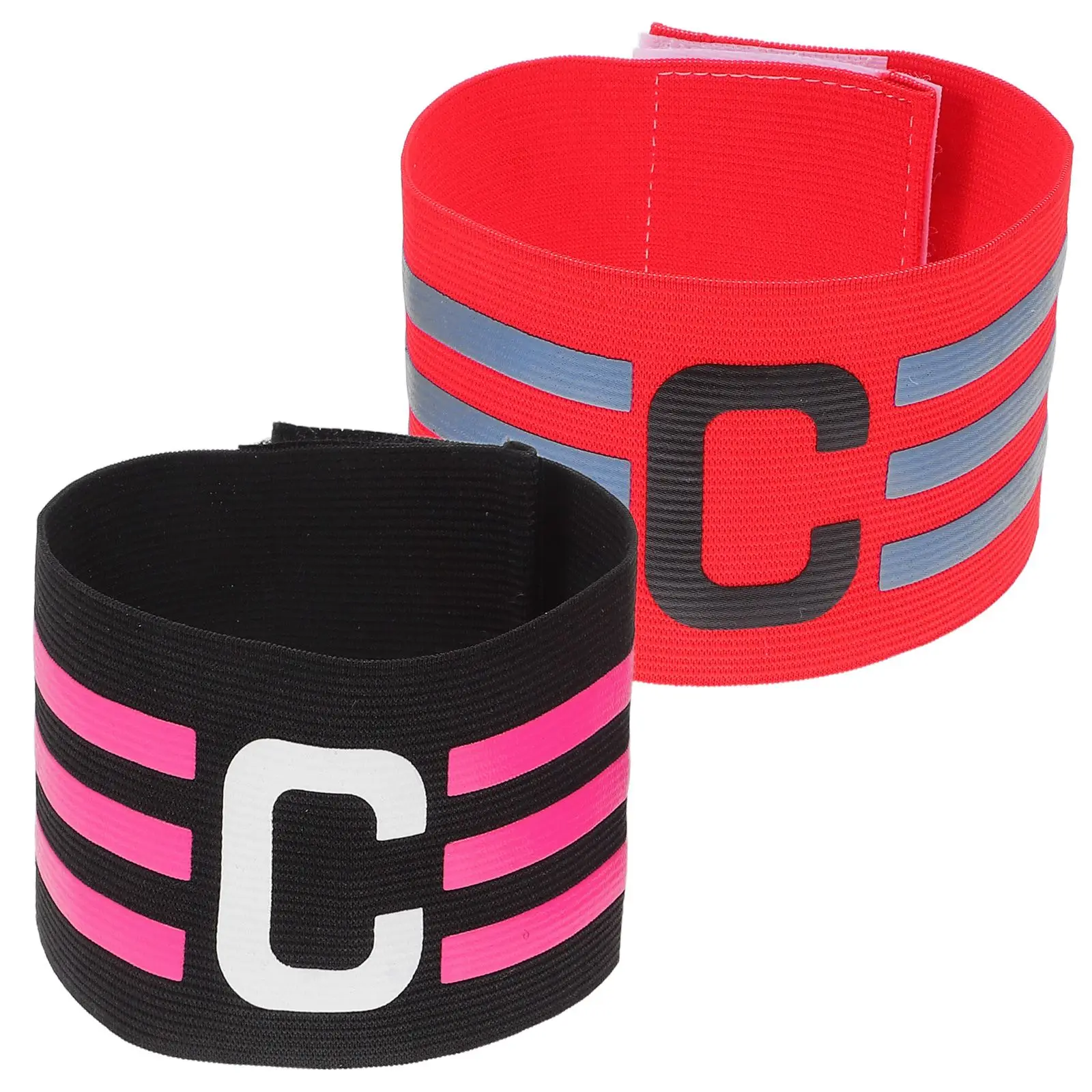 Soccer Captain Armband Bands Unisex Football Captains Armbands Elasticity Men Women