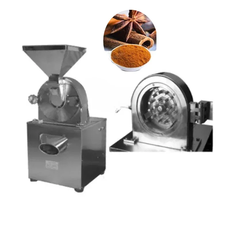 dry leaves flavor seasoning pulverizer machine pulverizer 6 hammer flour mill for grain spice