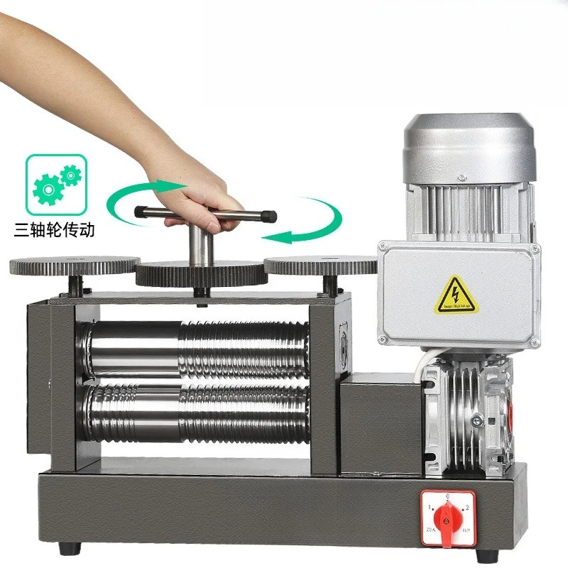 

Electric, round pressing square machine, gold and silver bracelet processing and forming gold punching equipment
