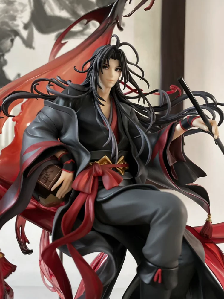 

Оригинальная фигурка аниме Wei Wuxian, 37 см, куклы МО дао ЗУ Ши, коллекционные модели кукол большого размера, украшения