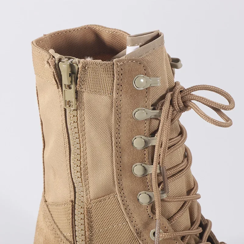 Botas deportivas para hombre, moda para deportes al aire libre, ligeras, impermeables, antideslizantes, resistentes al desgaste, zapatos de senderismo en el desierto, cómodos