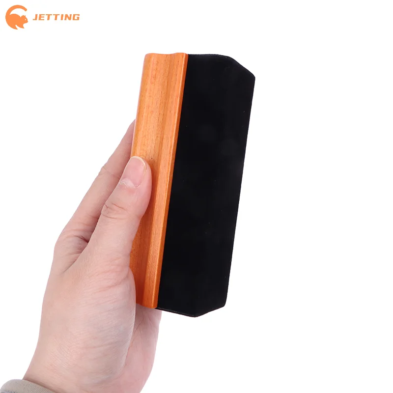 (New) 1Pcs Vinyl Record Cleaning Brush Cleaner Velvet Dust Remover Brush For Phonograph Turntable LP Vinyl Records Cleaner