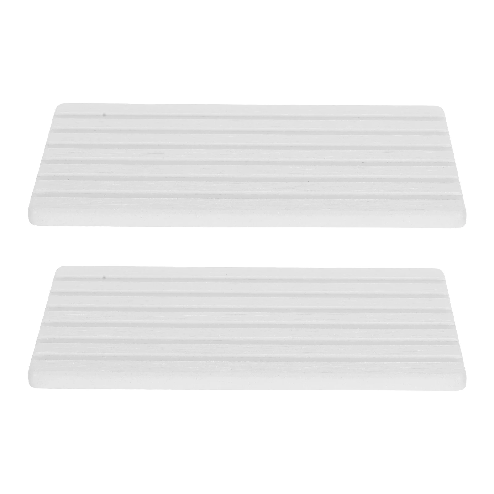 

2Pcs Diatomite Stone Drying Mat Absorbent Kitchen Sink Tray Bathroom Vanity Tray Fast Drying Stone Mat for Counter
