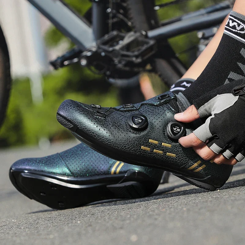 Neue Männer Radfahren Fahrrad Unisex Racing Turnschuhe Fahrrad Geschwindigkeit Stollen MTB Straße Mode Radfahren Sport Professionelle Gummi Flache Schmutz – Detail 26