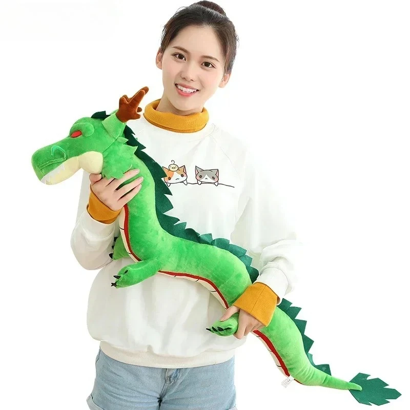 20th Dragon Ball Z Anime Plush Toys Anniversary Shenlong Simulation Dragon Toy Cyan Dragon Photo Prop Furniture Decoration