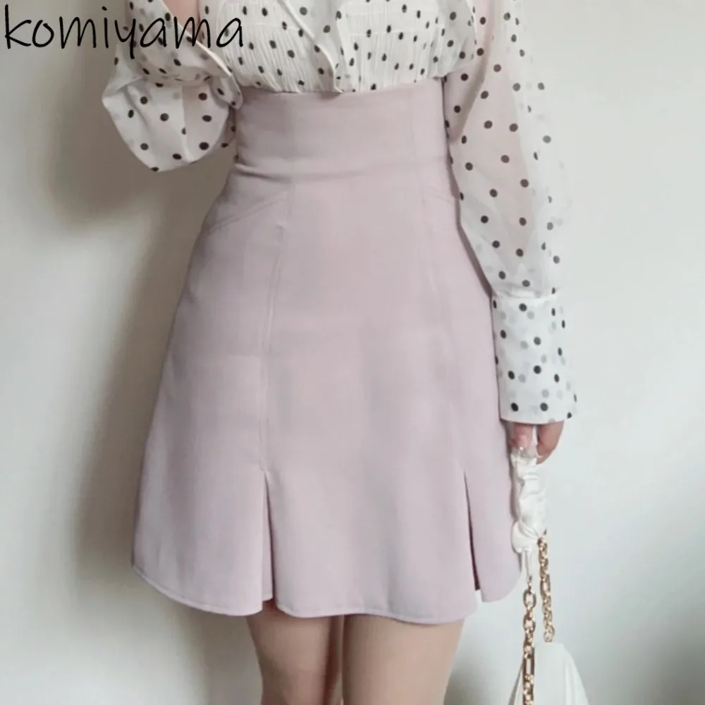 

High Waist Fishtail Skirts Bodycon Mermaid Skirt Japan Mini Faldas Autumn Elegant Ropa Mujer 2025 New Zipper Woman Clothes