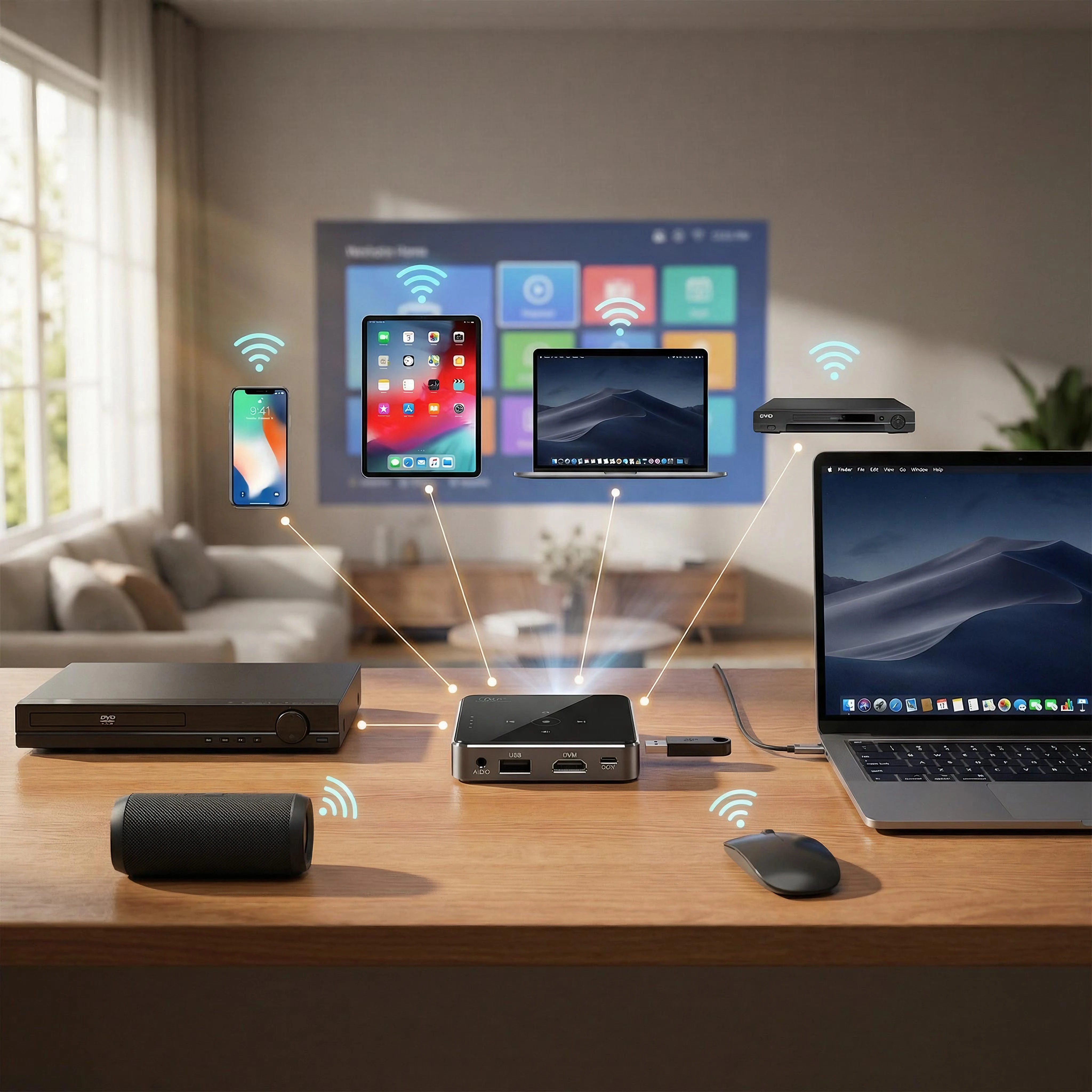 Projektor kieszonkowy P30 Andr – Home Cinema Gadgets recenzja i cena