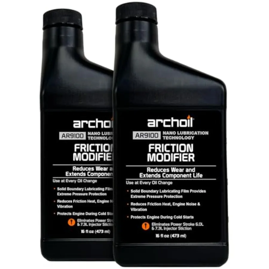 

AR9100 Friction Modifier Value Pack - Two 16oz Bottles of AR9100 for Two Powerstroke Treatments…
