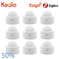 Tuya Zigbee Human Motion Sensor PIR Human Body Sensor Smart Home via Smart Life APP Real-time Tracking work with Zigbee Gateway