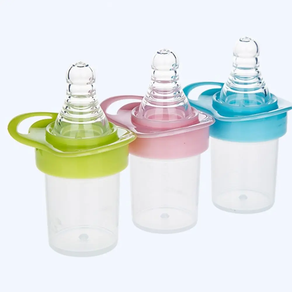 ปลอดภัยวัสดุ Pacifier Medicine Feeder ซิลิโคนเด็ก Gadget เด็กสมาร์ทยาเด็กอุปกรณ์เสริมสีเขียว/สีชมพู/สีฟ้า