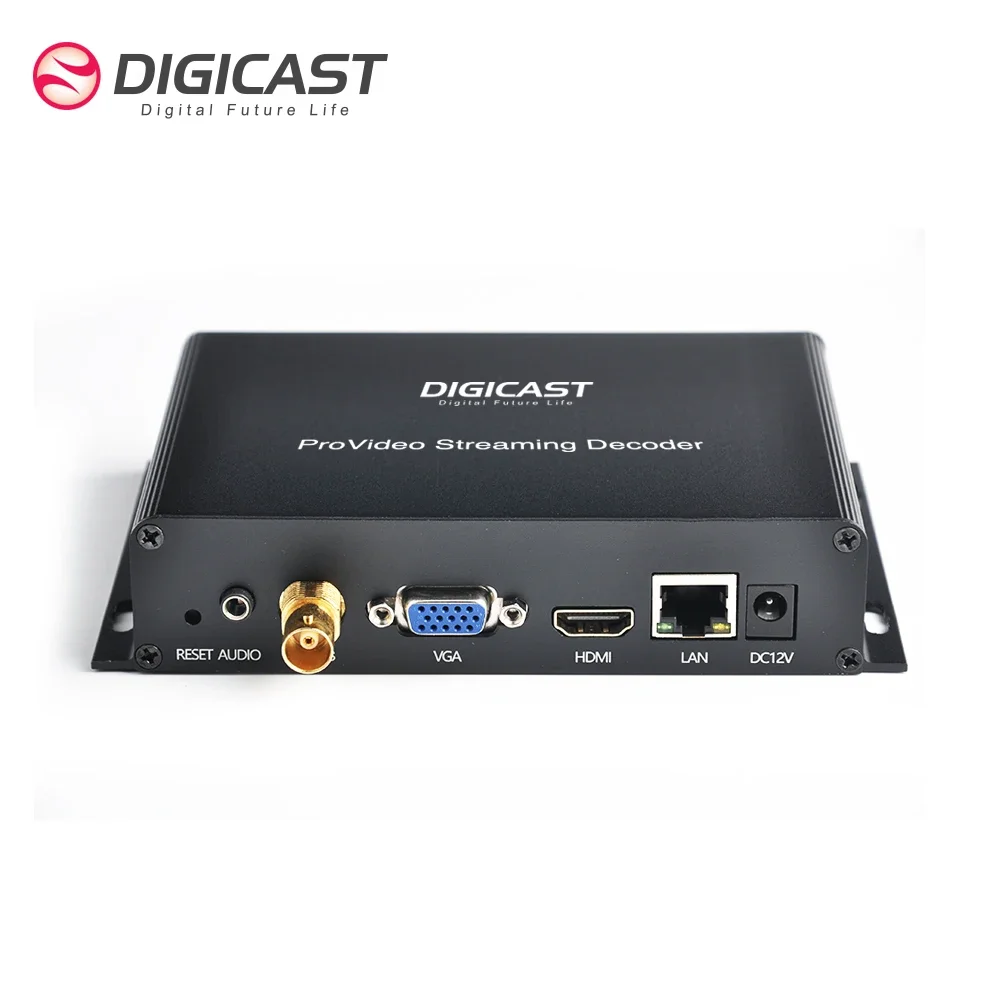 Decoder 4k@30fps Supporting B Frame HD MI VGA CVBS RTMP H265 Video IP Encoder Decoder