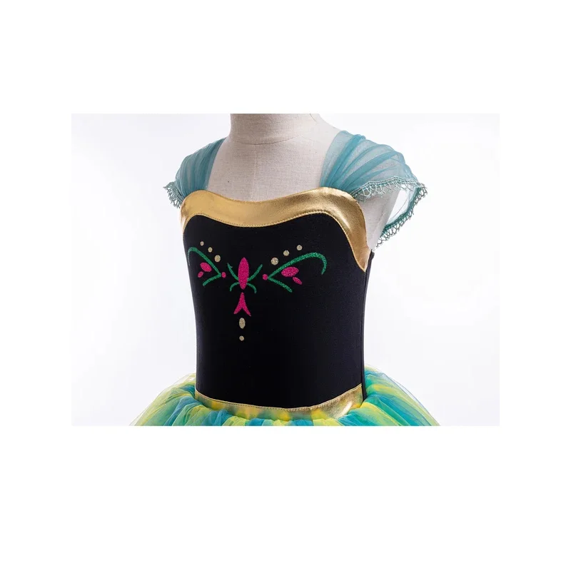 Leotardos cortos con falda de Ballet, vestidos de baile, traje de tutú para bailarina, vestido tutú para niñas pequeñas, leotardo de Ballet para Dan con corona