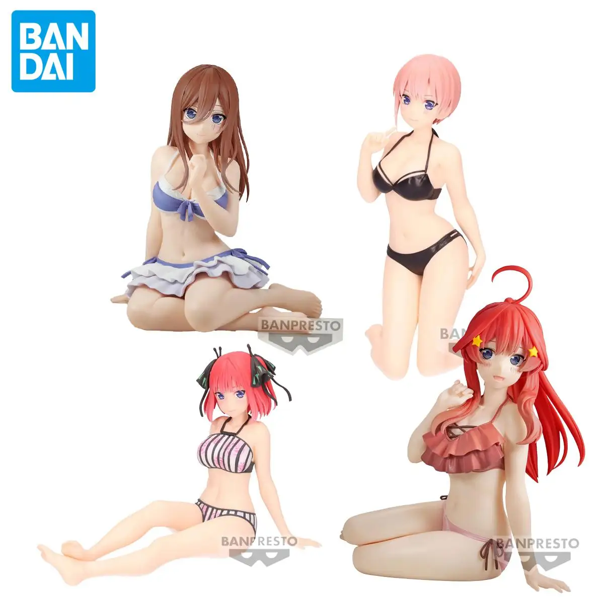 Genuine Official Original Banpresto The Quintessential Quintuplets Vivi Ichika Yotsuba Anime Genuine Collectible Boxed Model