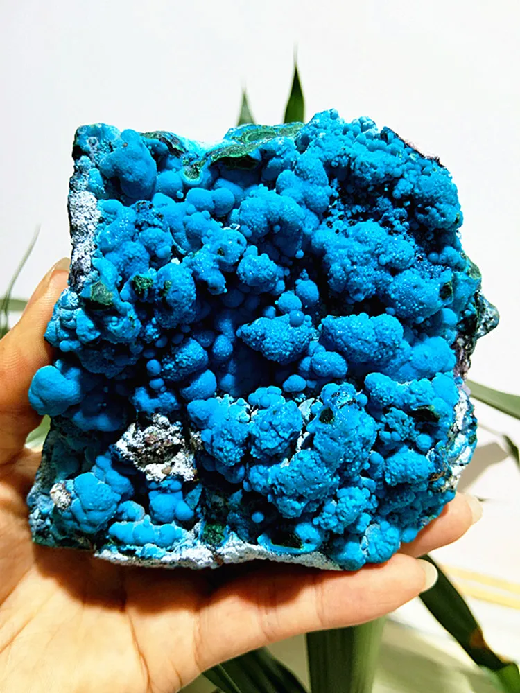 Natuursteen Chrysocolla Kristal Rauw Gesteente Mineraal Exemplaar Feng Shui Crystal Chakra 'S Reiki Healing Room Decoratie - afbeelding 2