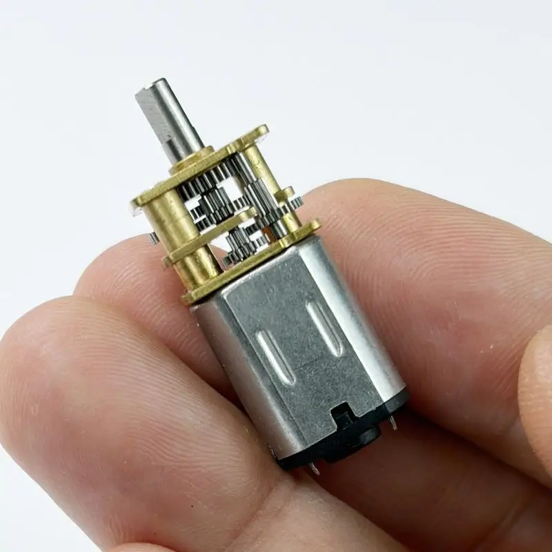 N20 Mini Gear Reduction Motor 12mm Short Shaft DC6V-12V High Torque 70RPM Metal Gear Motor For DIY Robotics 3D Printer Projects