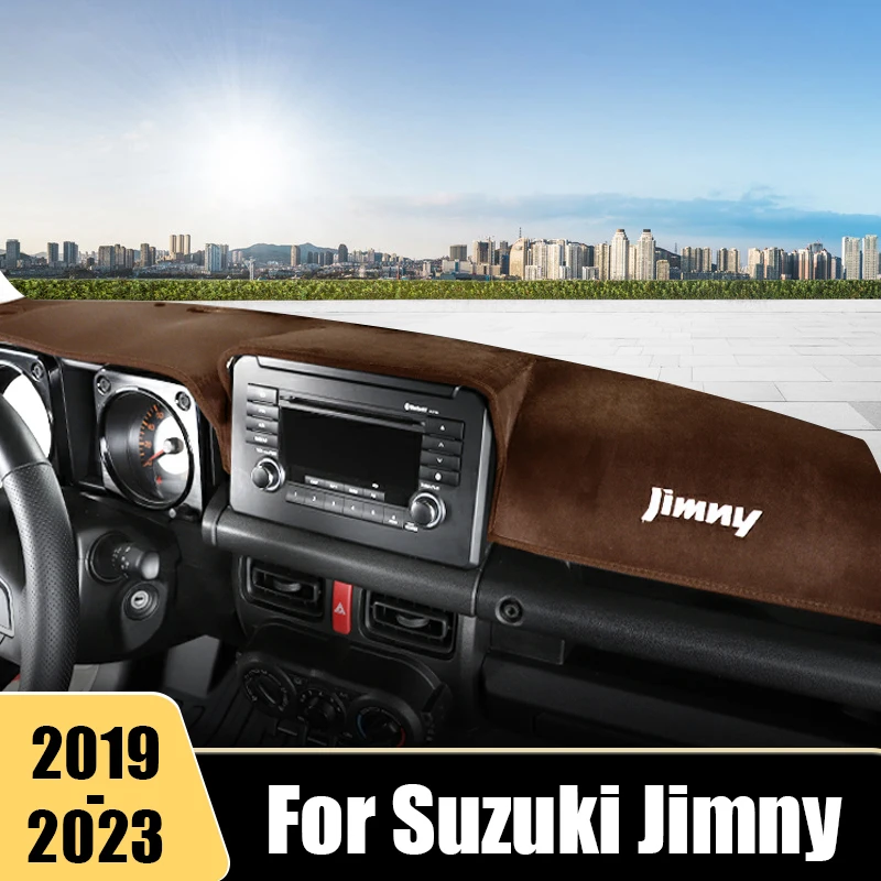 

For Suzuki Jimny JB64 JB74 2019 2020 2021 2022 2023 Car Dashboard Cover Sun Shade Avoid Light Non-Slip Mat Protector Accessories