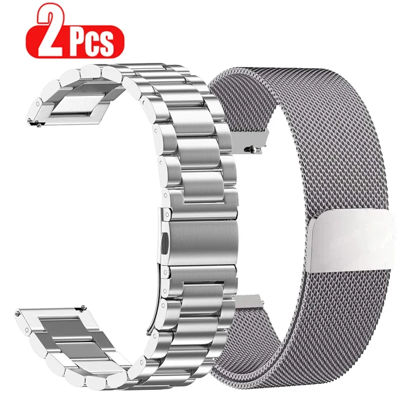 For Xiaomi Watch S1 Active Color 2  s3 s4 Sport Metal Strap Stainless Steel Magnetic loop Bracelet for Redmi Watch 5 Wrist Band