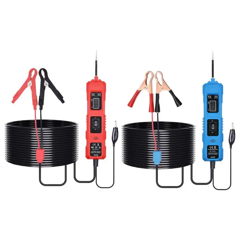 Automotive Test Light 36 Volt Test Light Probe Tester Circuit Tester Electrical System Tools Multifunctional Automotive Short