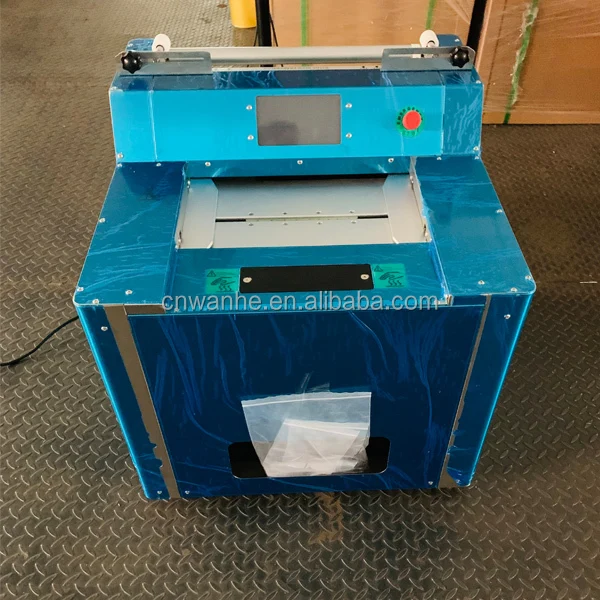 سطح الطاولة أفضل الأسعار الصغيرة إبقاء اللحوم المنعشة تمتد فيلم صينية آلة التغليف صينية الفاكهة البلاستيك غشاء تغليف آلة تغليف اليد #1