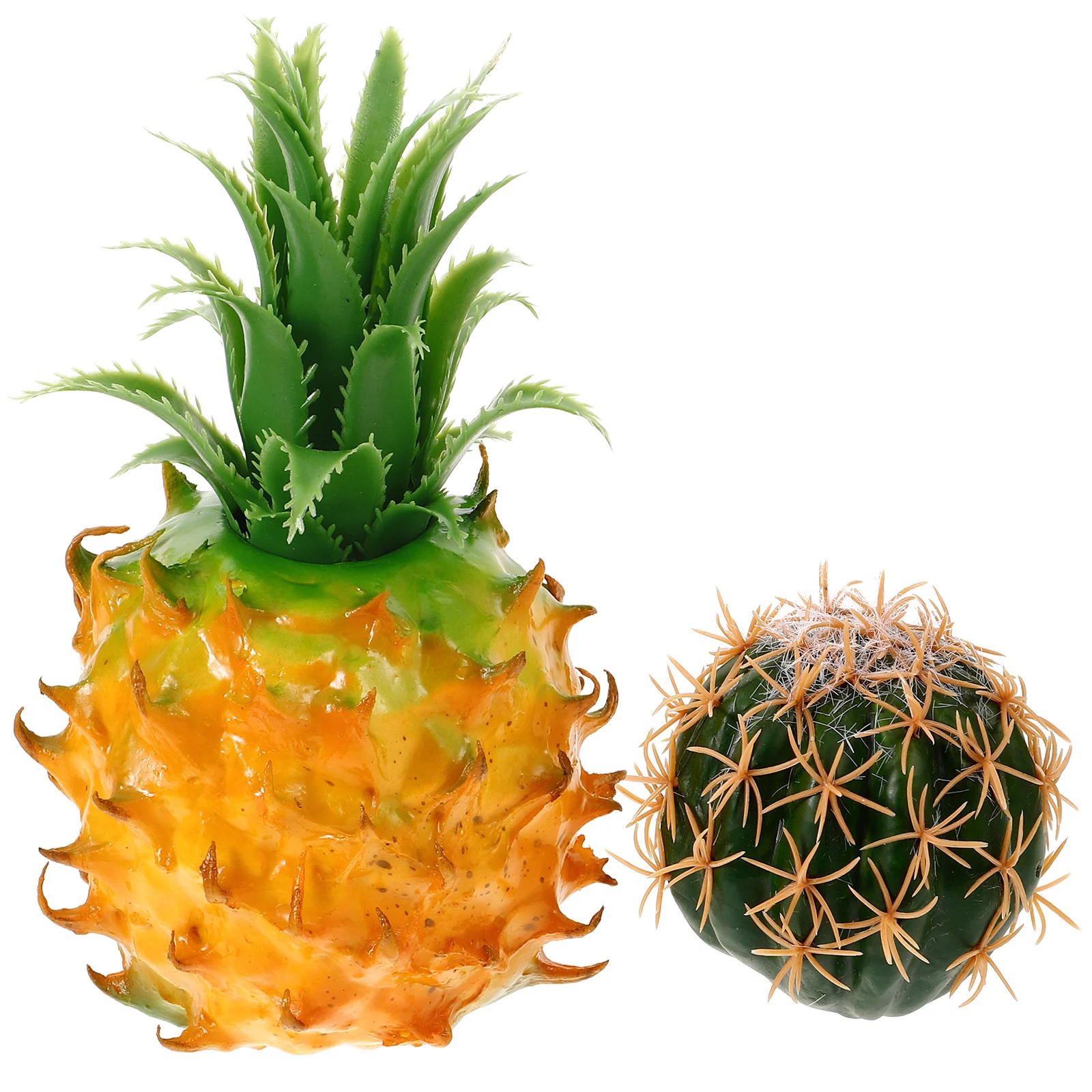 

2Pcs Car Antenna Topper Pineapple Design Auto Mirror Dangler Durable Exterior Decoration Car Accessory Antenna Topper