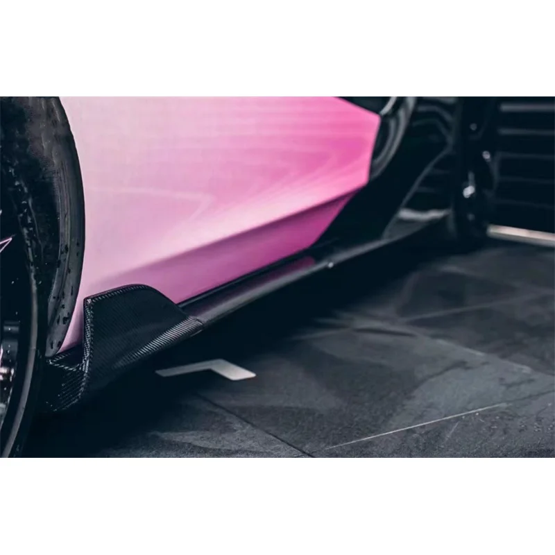 

Накладки на боковые пороги из сухого карбона для McLaren 540C 570S, обновление в стиле 600LT, комплект обвеса