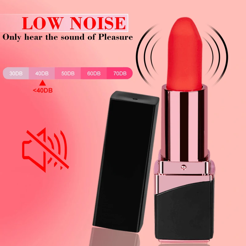 Mini Lipstick Vibrator 10 Speed Bullet Vibrating G Spot Clitoris Stimulator Massager Female Masturbatio Adult Sex Toys for Women