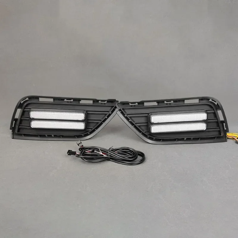 For MG RX5 / Roewe RX5 2016 2017 2018 Car Led Daytime Running Light Modified DRL Flowing Turn Signal 12V Daylights Accessories detail image 4