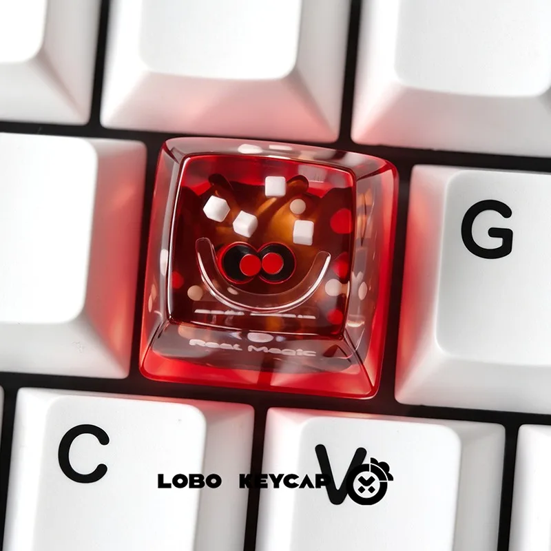 Coke Theme Mechanical Keyboard 3D Printing Resin Custom Artisan Keycap PC Gaming Keyboard Point Keycap DIY Collectible Gift