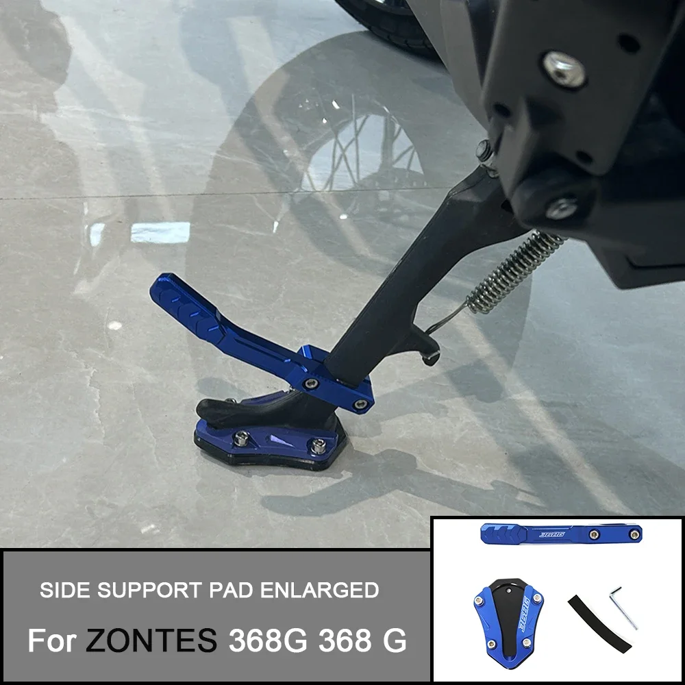 

For ZONTES 368G 368 G 368-G Motorcycle Modified Side Support Pad Enlarged Anti-slip Side Support Chassis Enlarged Accessories