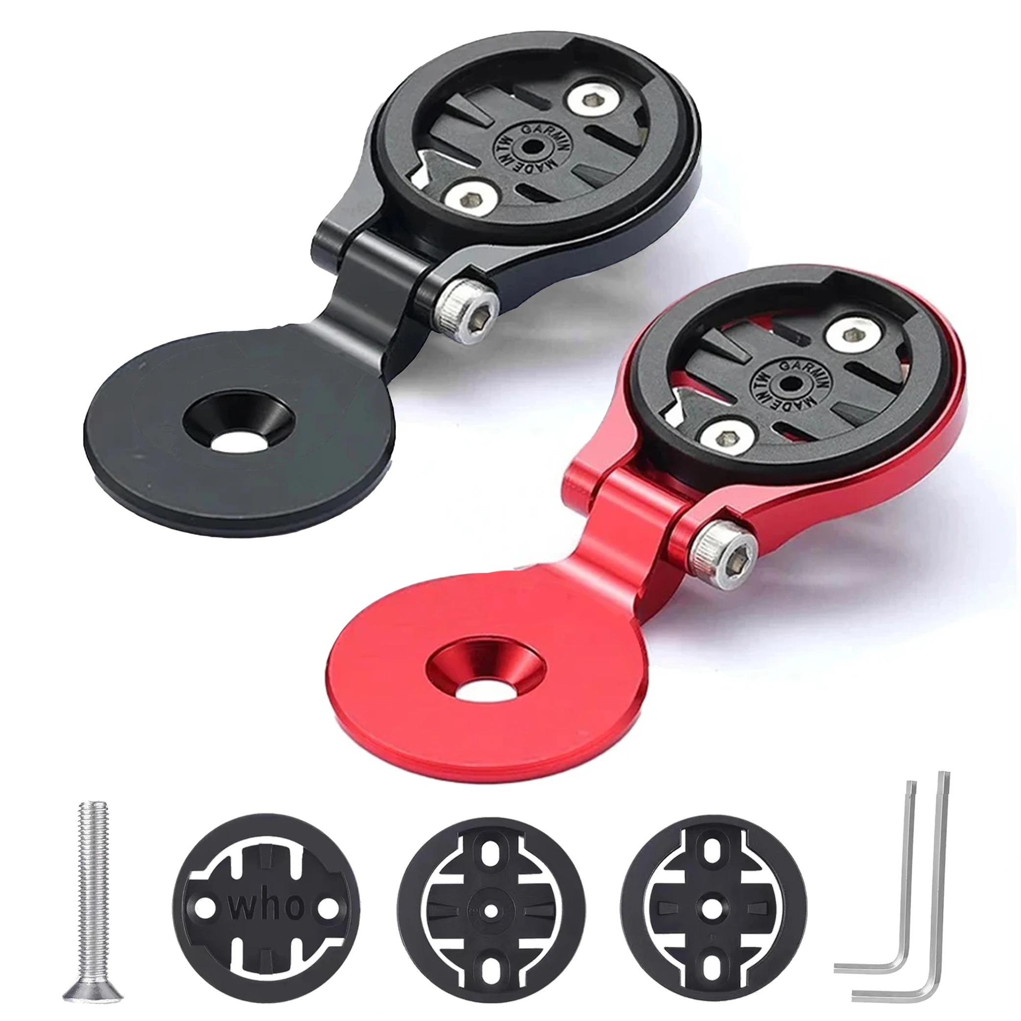 DI Out-soporte ajustable para manillar de bicicleta de montaña, montaje frontal para Garmin Edge Elemnt Bryton IGPSPORT XOSS Magene