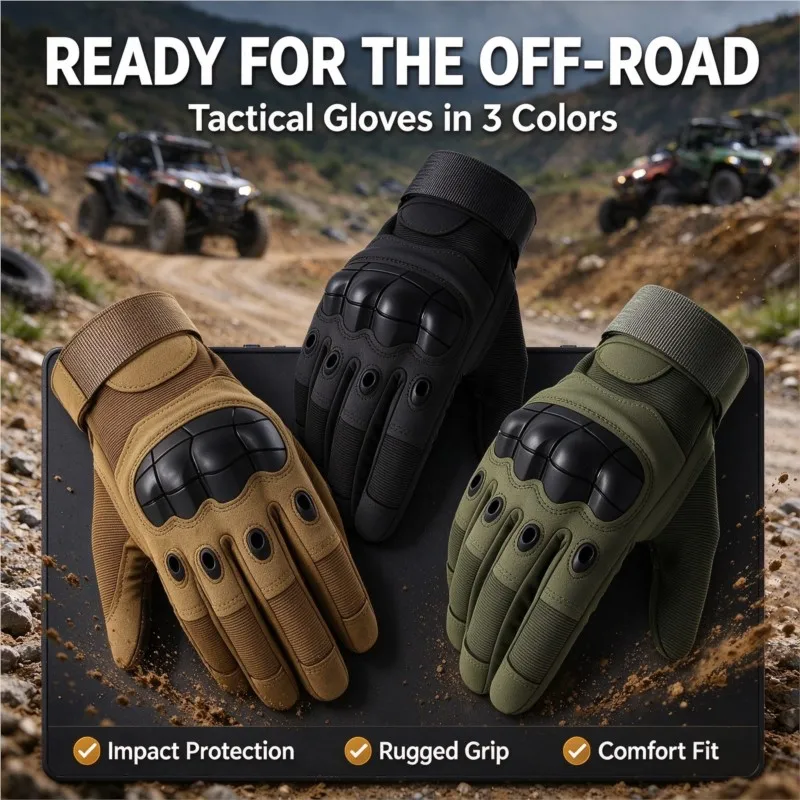 Multi-scene Touchscreen Gloves M L XL, Elastic & Ventilated, Anti-slip Palm for Baseball, Cycling, Motorcycle