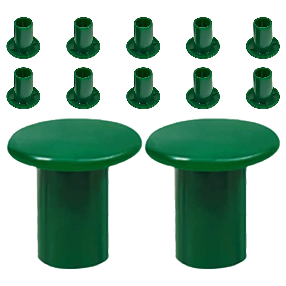 12 Stuks Tuin Riet Bamboe Caps Plant Ondersteuning Staaf Veiligheid Hoek Covers Voor Tuin Boerderij Plastic Caps Voor Plant Stake Sticks Polen