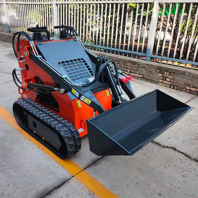Bucket Trencher Rotary Plow Small Skid Steer Loader 、Engine with Bulldozers Filler Snow Blower Agitator