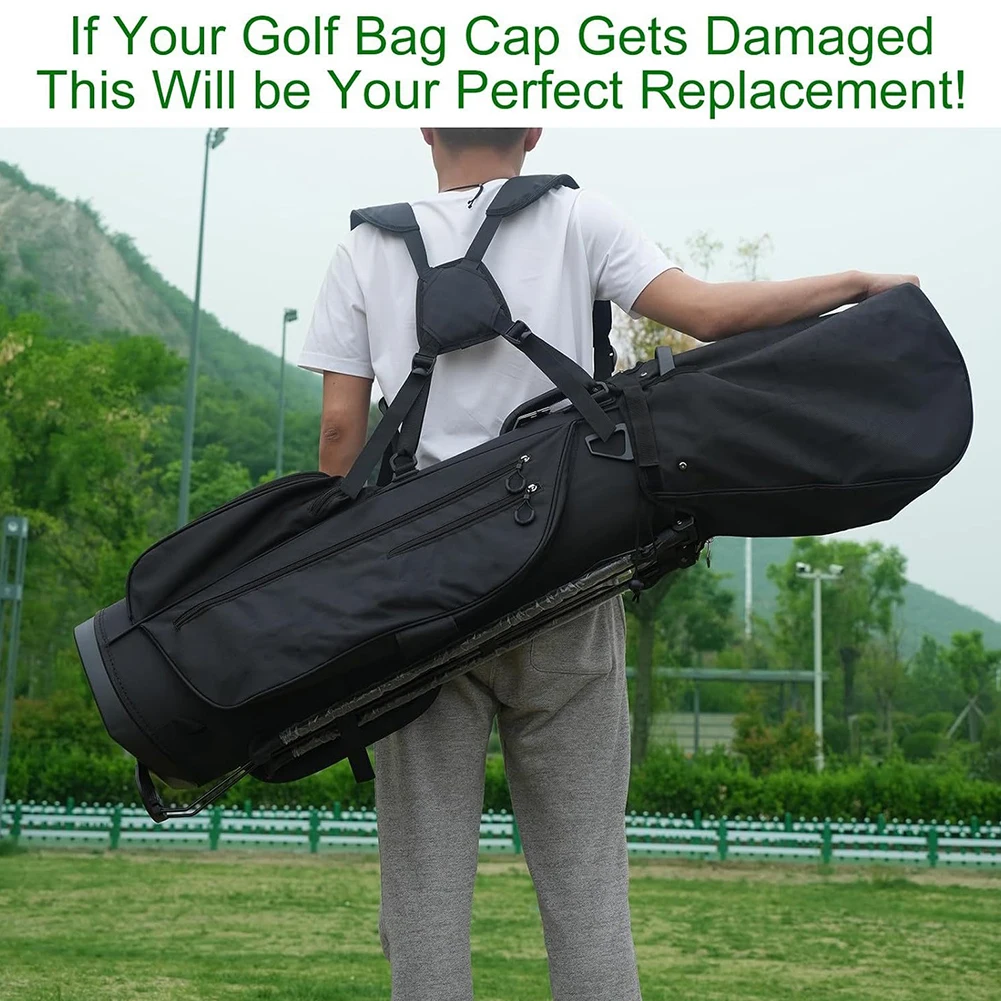 Golf Bag Rain Hood 50*20*32.5cm Oxford Cloth Tear-resistant Waterproof Dust Cover Carry Bag Golf Car Accessories