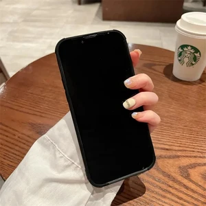 Mattex luxury Cortex Leather Case Iphone 15 14 13 12 11 Pro Max Plus Camera Protection Shockproof Silicone Soft Cover 6 Main Sales Phone Cover - №1