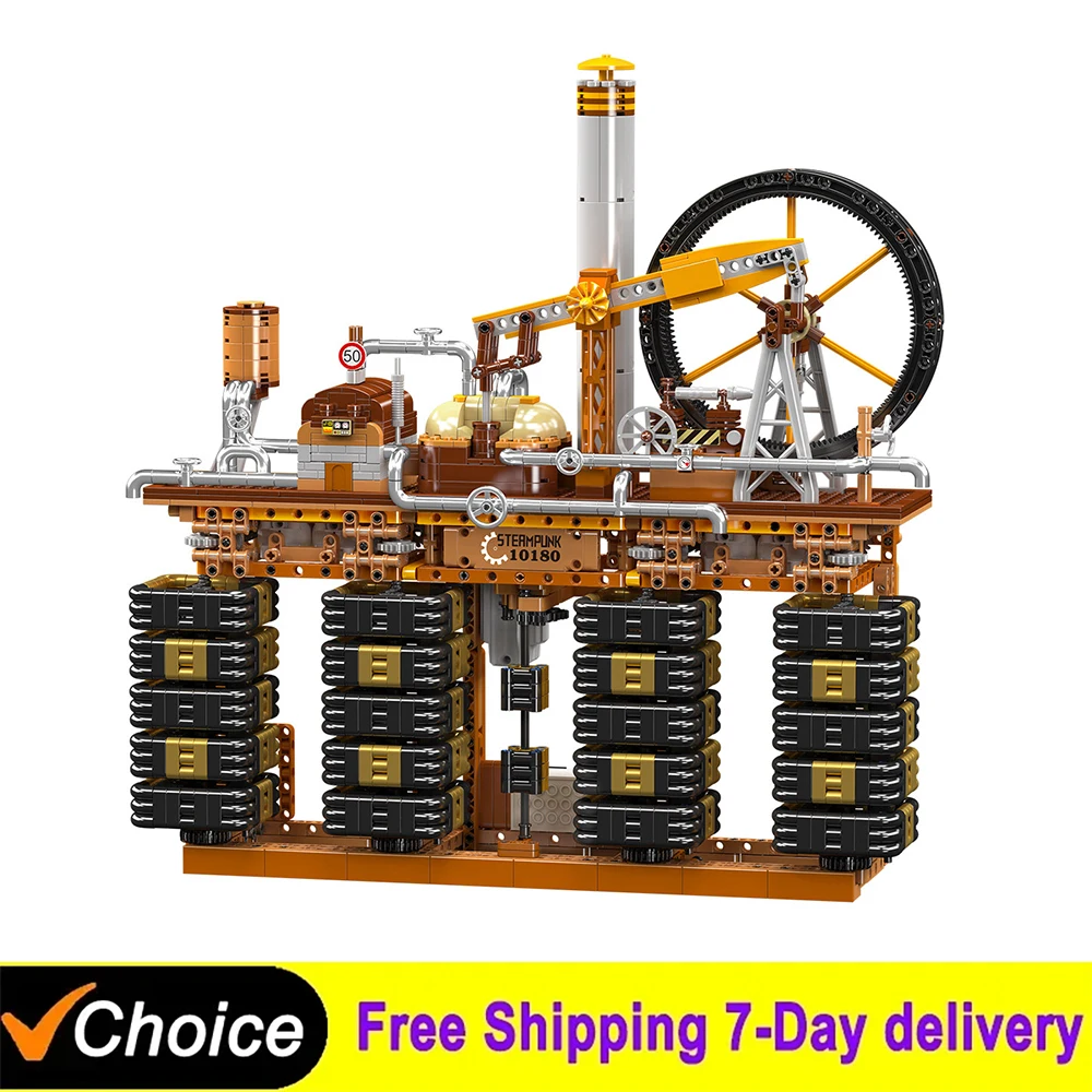 

MOULD KING 10180 Technical Cube Clock Building Blocks Model High-Difficulty Large Mechanical Assembly Bricks Toys For Kids Gift