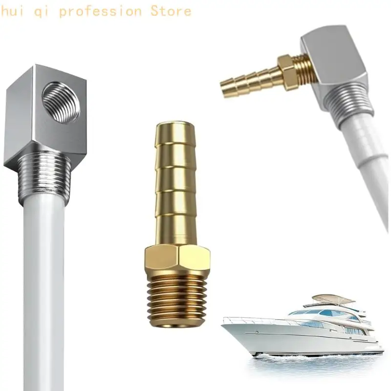 12-Zoll- oder 24-Zoll-flexibles Kraftstoffaufnahmerohr-Schlauchrohr mit Anti-Leck-Design für verschiedene Marine- und – Detail 4
