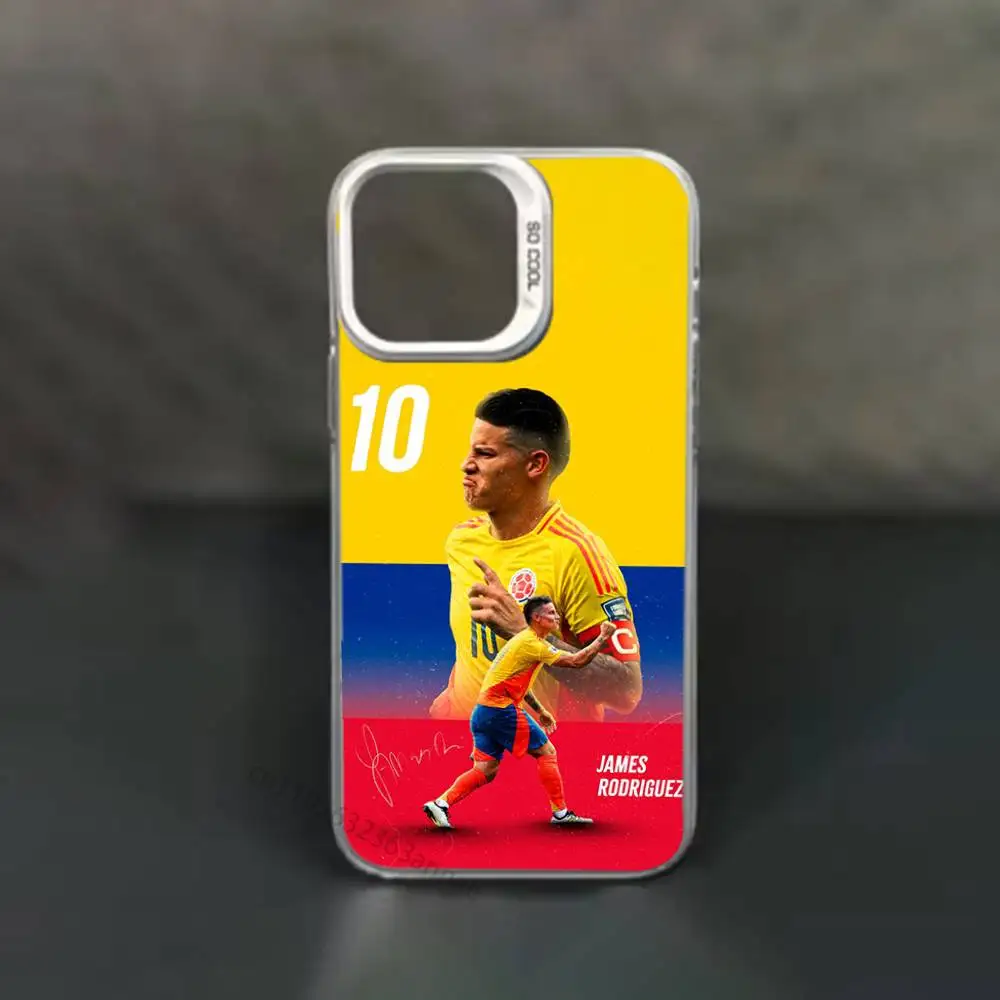 Colombia Football R-Rodriguez-S Phone Case for iPhone 15 16 Pro Max  Air SE 11 13 Pro 14 Plus 12 11Pro 15Pro Max 16e Cover