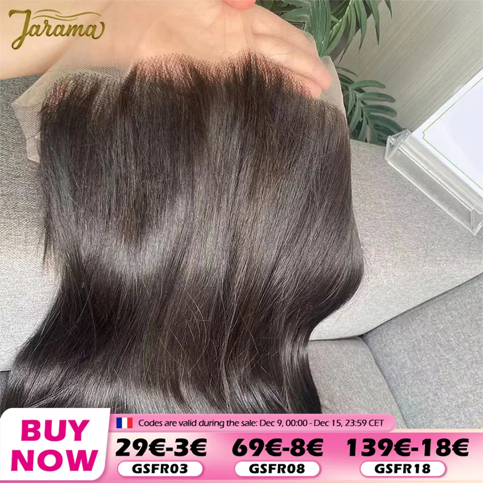 Human Hair Frontal 13x4 Lace Frontal Only Straight Brazilian 100% Natural Human Hair 18 20 Inches Transparent Lace Human Hair Swiss Lace Front