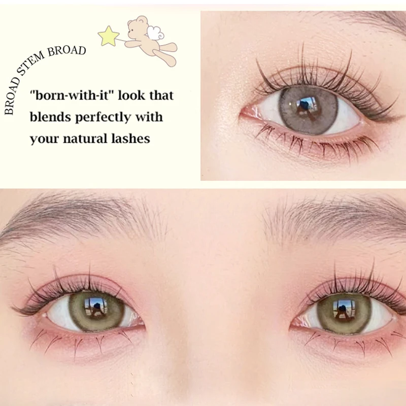 32Rows Manga Lash Eyelash Book High Quality Cluster Lashes Manhua Eyelashes Elf Makeup Strand Eyelashes Y2K Eyelashes Extension