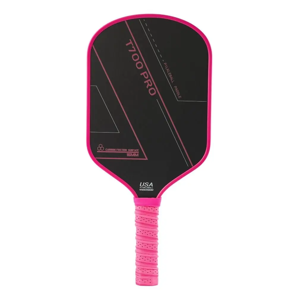 

T700 PRO Pickleball Paddles Carbon Fiber Non-Slip Pickleball Rackets Lightweight Shock-Absorbing Professional Game Supplies