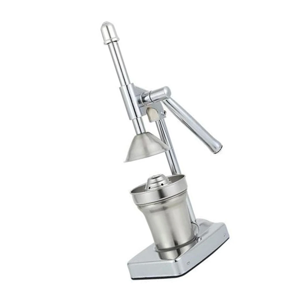 Manual Lemon Squeezer, Hand Lime Juicer Press Juicer , for DIY Fruit Juice, Sliver