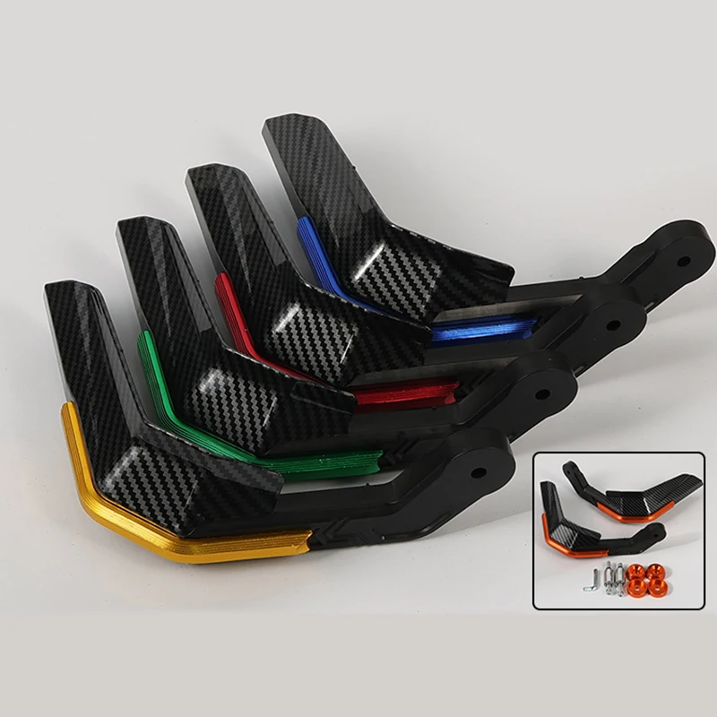 กันลมสากล 7/8 "ตัวป้องกันแฮนด์สําหรับรถจักรยานยนต์สกูตเตอร์ภูเขา E-Bike เบรกคันโยกพร้อมอลูมิเนียมแข็ง