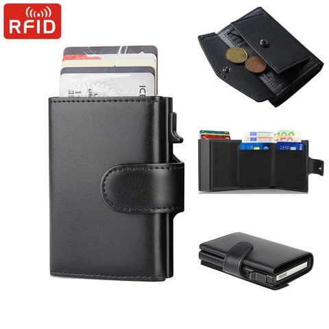RFID Microfiber Trifold Wallet
