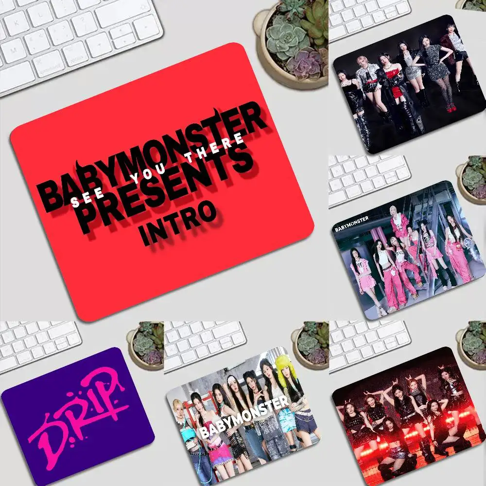 

Коврик для мыши B-BABYMONSTER с защитой от скольжения, утолщенный, для игр, клавиатуры, стола, офисных принадлежностей, декора комнаты, письменного стола