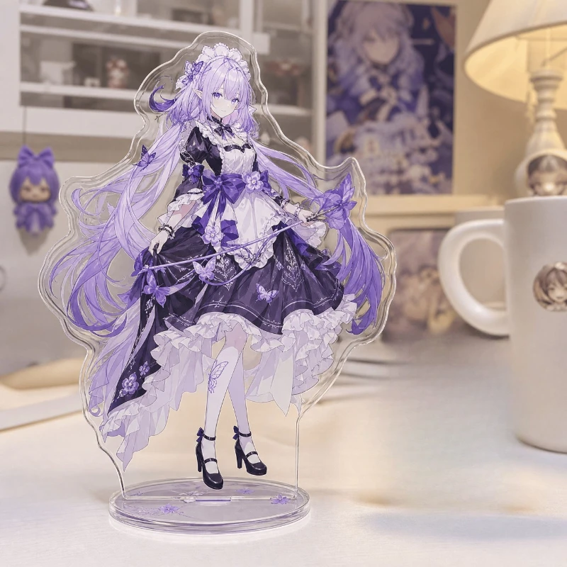 Game Honkai: Star Rail Acrylic Stand Cartoon Character Castorice Peripheral Model Plate Desktop Decoration Collection Ornament