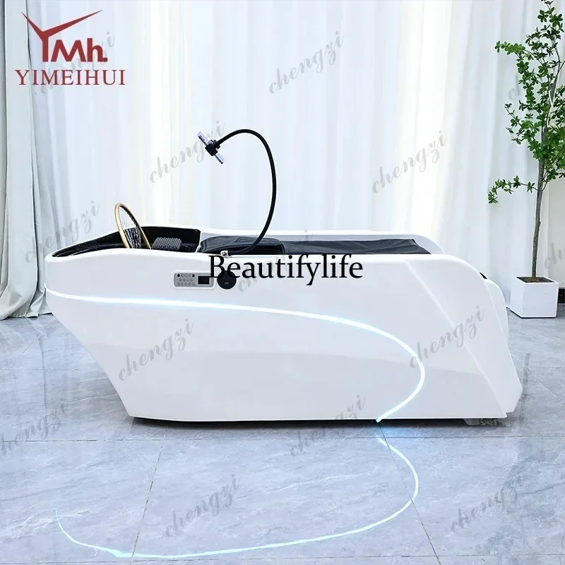 M138 TTT Salon head spa bed massage therapy hair shampoo washing electric table luxury head spa bed