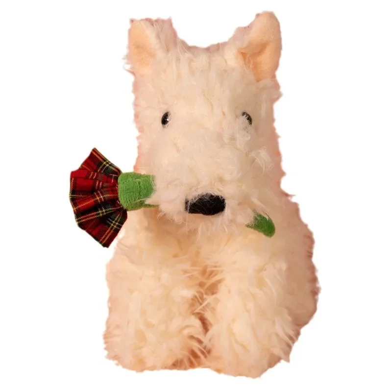 Nueva muñeca Rose West Highland, juguete de peluche de cachorro rosa para el Día de San Valentín, accesorios de regalo para el Día de San Valentín, Animal relleno