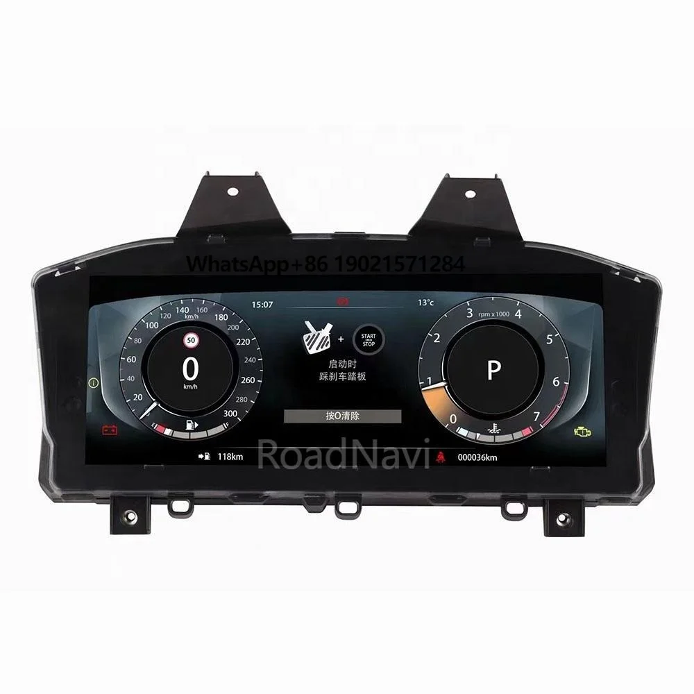 Car Auto Meter Speedometer Panel Digital Dashboard Instrument Cluster for Land Range Rover Evoque L538 2012-2018